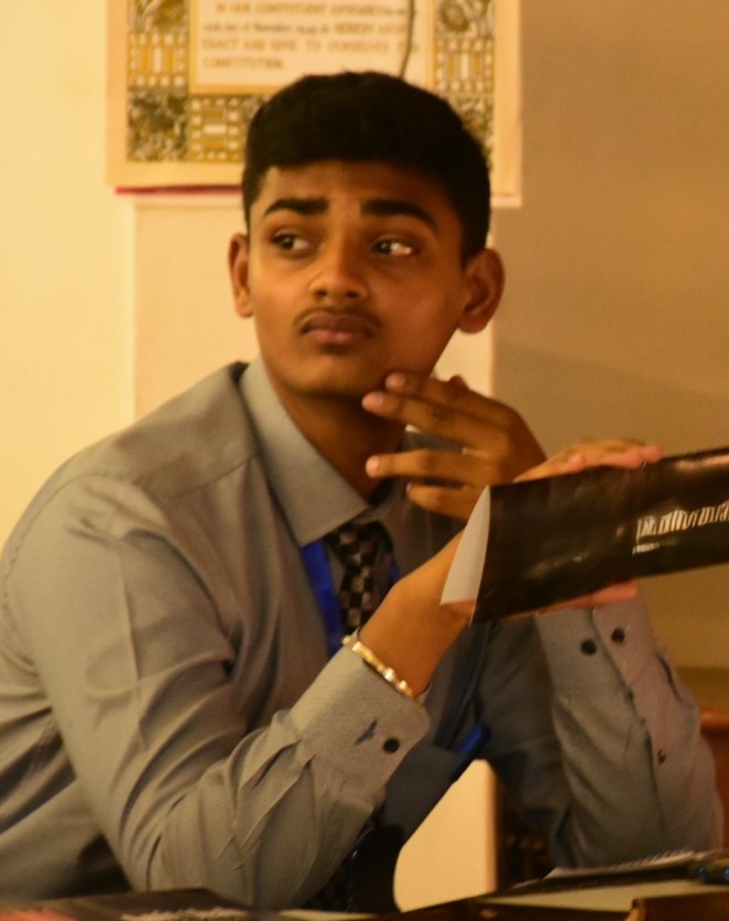 USG for Finance K. Yashdeep Srikanth portrait